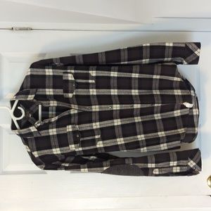 Zara plaid button up shirt